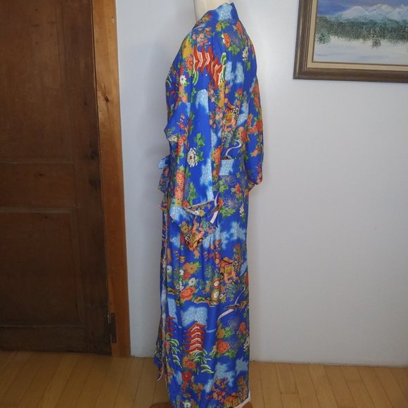 Gorgeous Vintage JoLi Made in Japan Kimono robe see measurements no TAGS - Picture 5 of 16